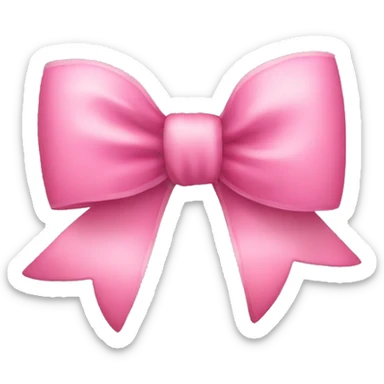 cute small bow sticker