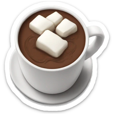 hot chocolate  sticker