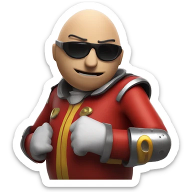EGGMAN SONIC sticker