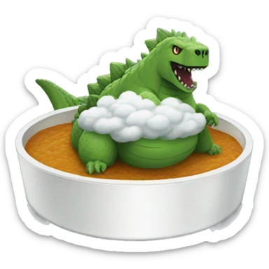Godzilla souffle atomique  sticker