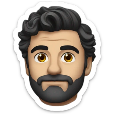 oscar isaac sticker