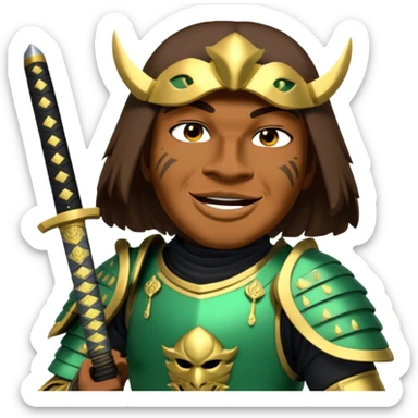 Samurai Guardian sticker