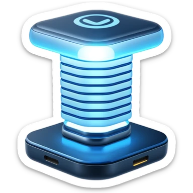 ⚡🌀 Welcome to the Content Reactor: a high-tech, energy-powered hub for your boldest ideas and creative content! sticker