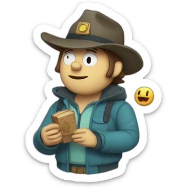 Les souvenirs de gravity falls sticker