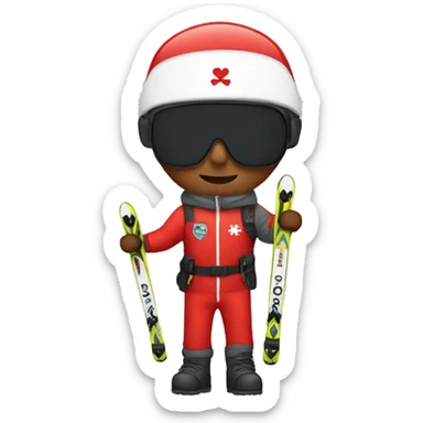 Me with a ski patrol sticker