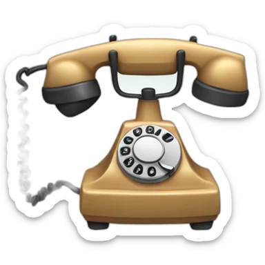 telephone sticker