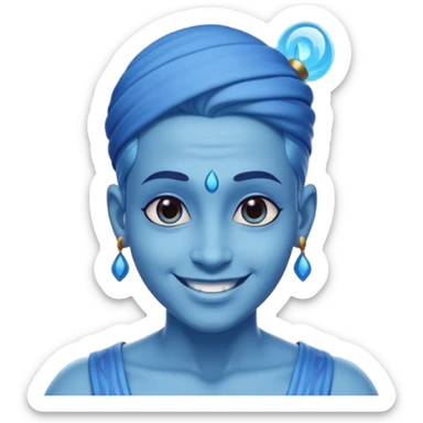 Genie saying it is done sticker