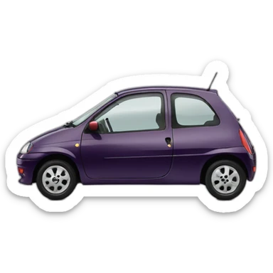 1993 Renault Twingo Side Profile sticker