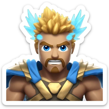 Super saiyan sticker