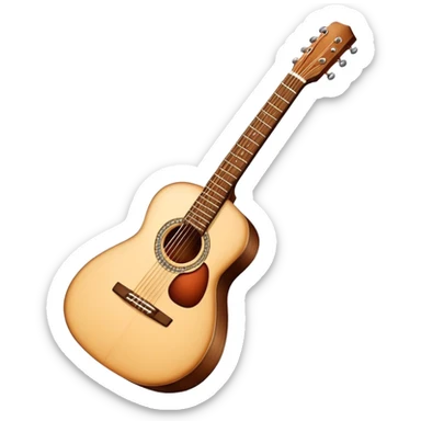 Guitar sticker