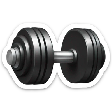 dumbell sticker