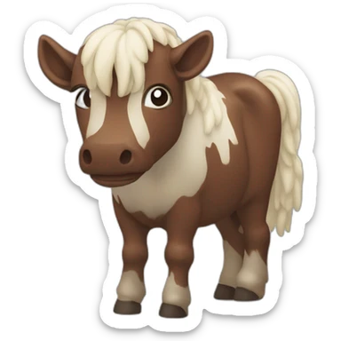 bœuf en cheval sticker