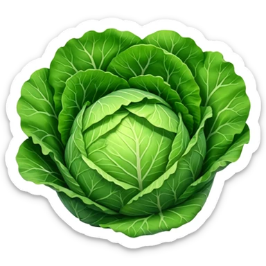 cabbage leaf   sticker