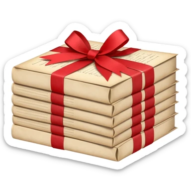 A beautifully arranged Stack of aged letters, tied with a red ribbon, envelopes, corespondence, aesthetic, red petals around sticker