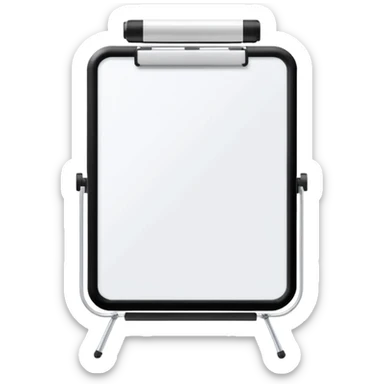 mini whiteboard sticker