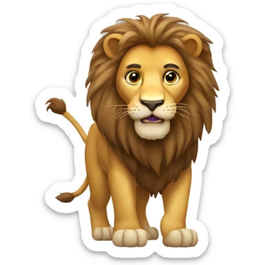 lion sticker