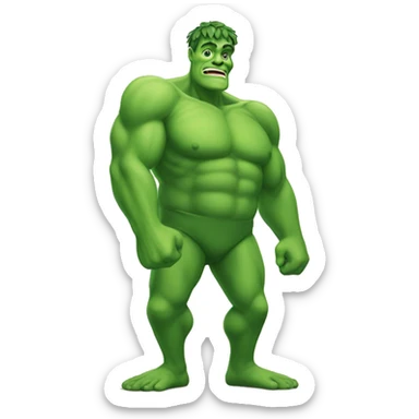 Jolly green giant sticker
