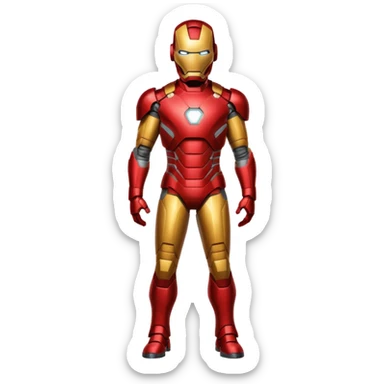 irone man sticker
