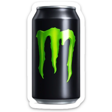 Monster Energy Drink can sticker