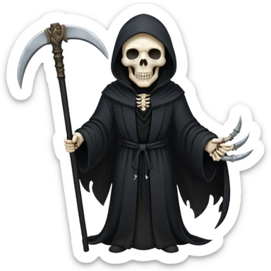 grim reaper sticker