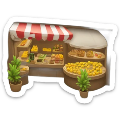 la tienda redonda 360shop sticker