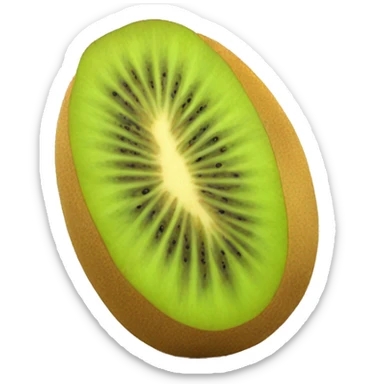 golden kiwi fruit sticker