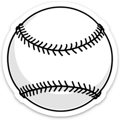 Softball  sticker