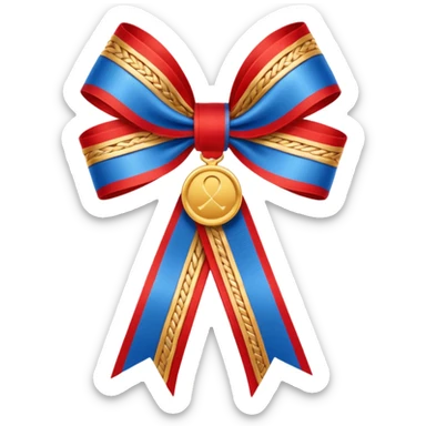 Award ribbon sticker