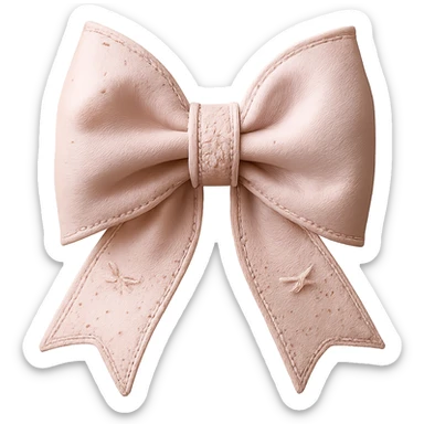 Make the gothic bow pastel colored in a photorealistic style. Keep the background transparent if possible. sticker