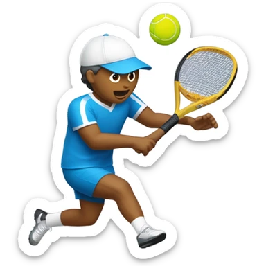 JUGADOR DE PÁDEL sticker