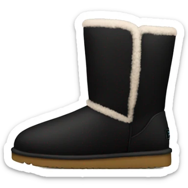 Black Tasman uggs sticker