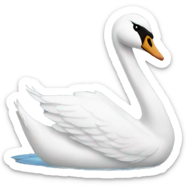 swan sticker