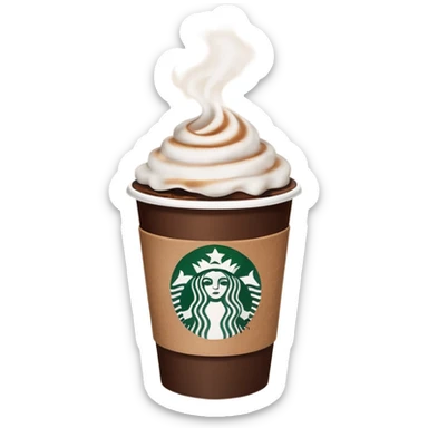 Starbucks coffer sticker