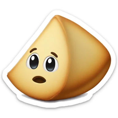 fortune cookie sticker
