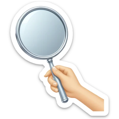 mirror handhold sticker