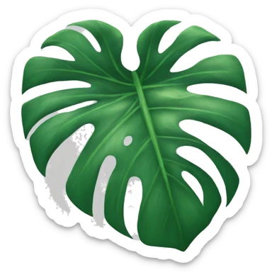 monstera  sticker