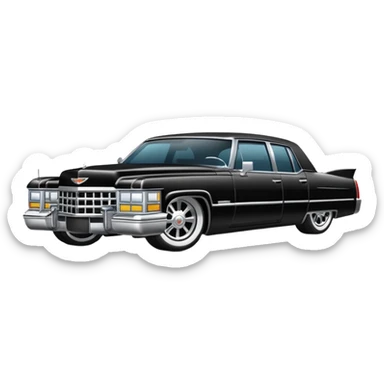 Cadillac slab sticker