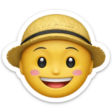 One piece anime emoji  sticker