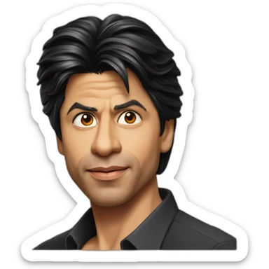Same look of Shahrukh Khan sticker