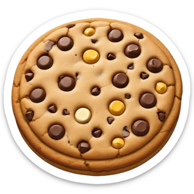 chocolate chip cookie sticker