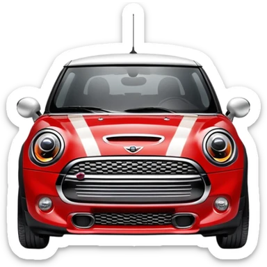 Mini Cooper logo sticker