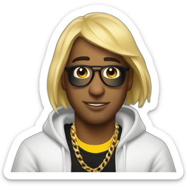 bad bunny reggaeton sticker