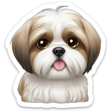 Cute little Shih Tzu sticker