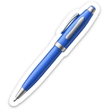 Ballpoint pen with click top

 sticker