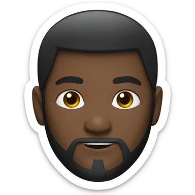 Ninja with lowtaper fade sticker