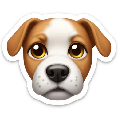 Dog wearing panties sticker