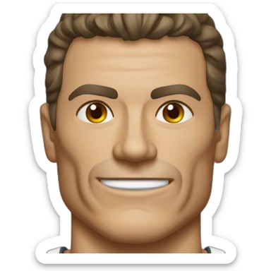 Jean Claude van Damme sticker