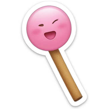 A stick of gum sticker