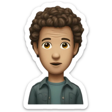 Eleven, stranger things sticker