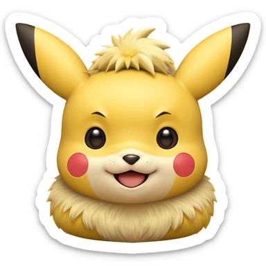 Pikachu sticker